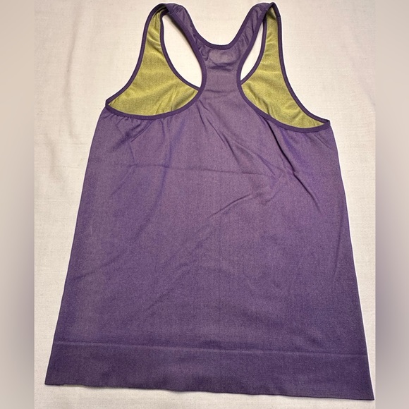 New balance. Purple and green sleeveless tank top. Size M. - Picture 2 of 4